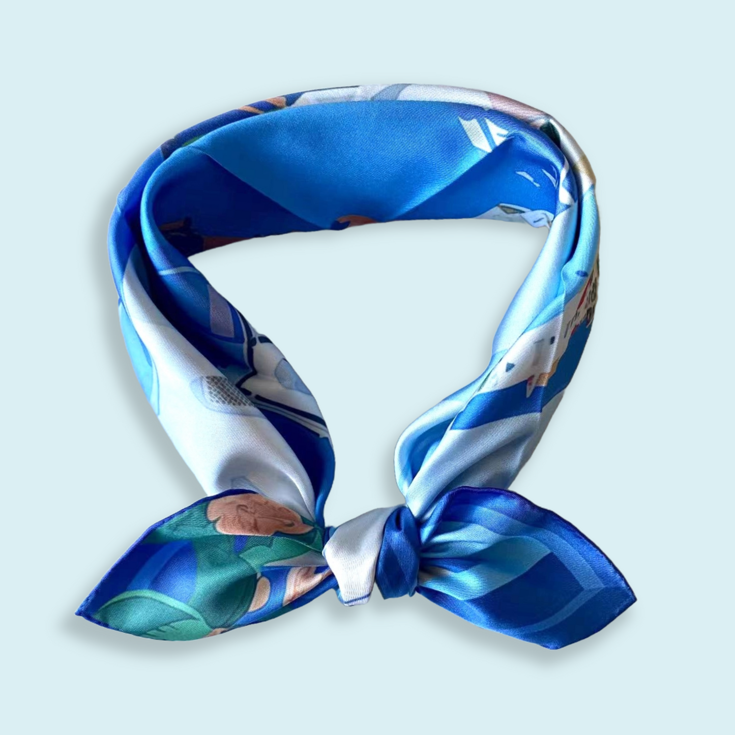 27" Square Scarf - Greece