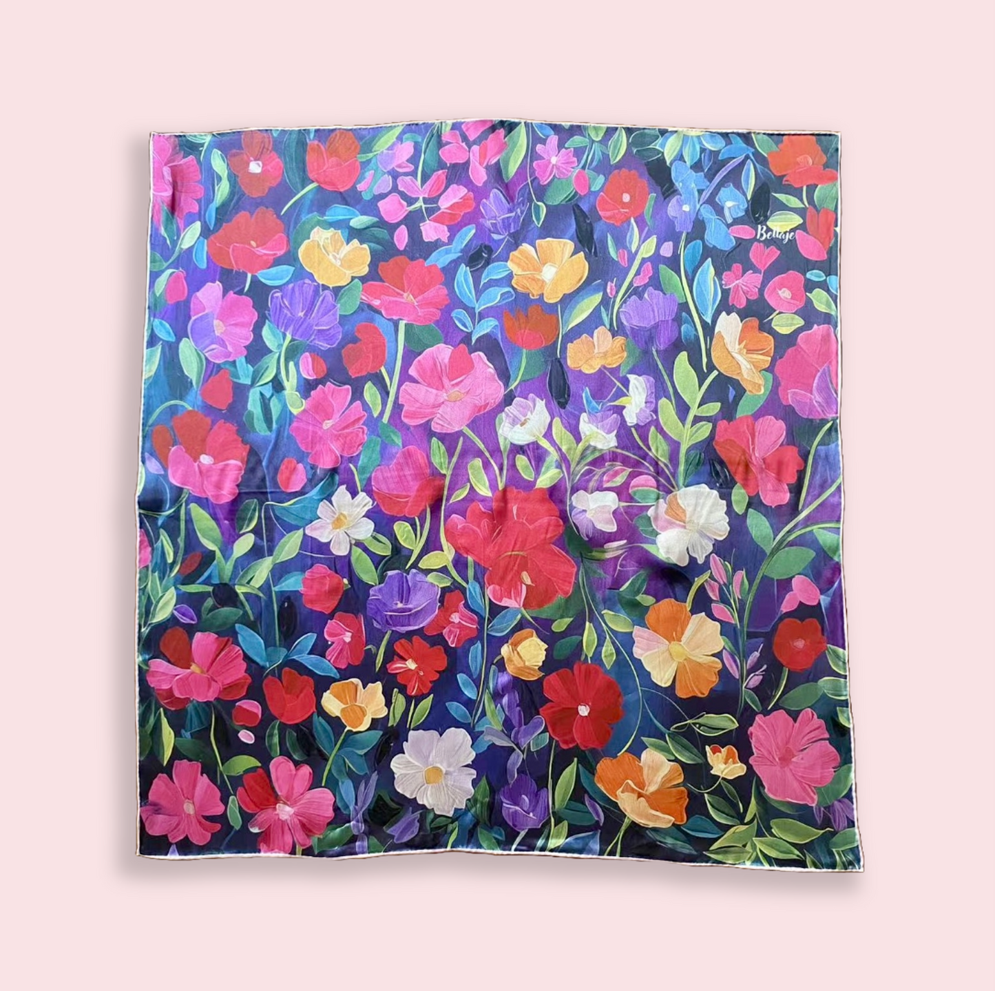 27" Square Scarf - Floral Dream