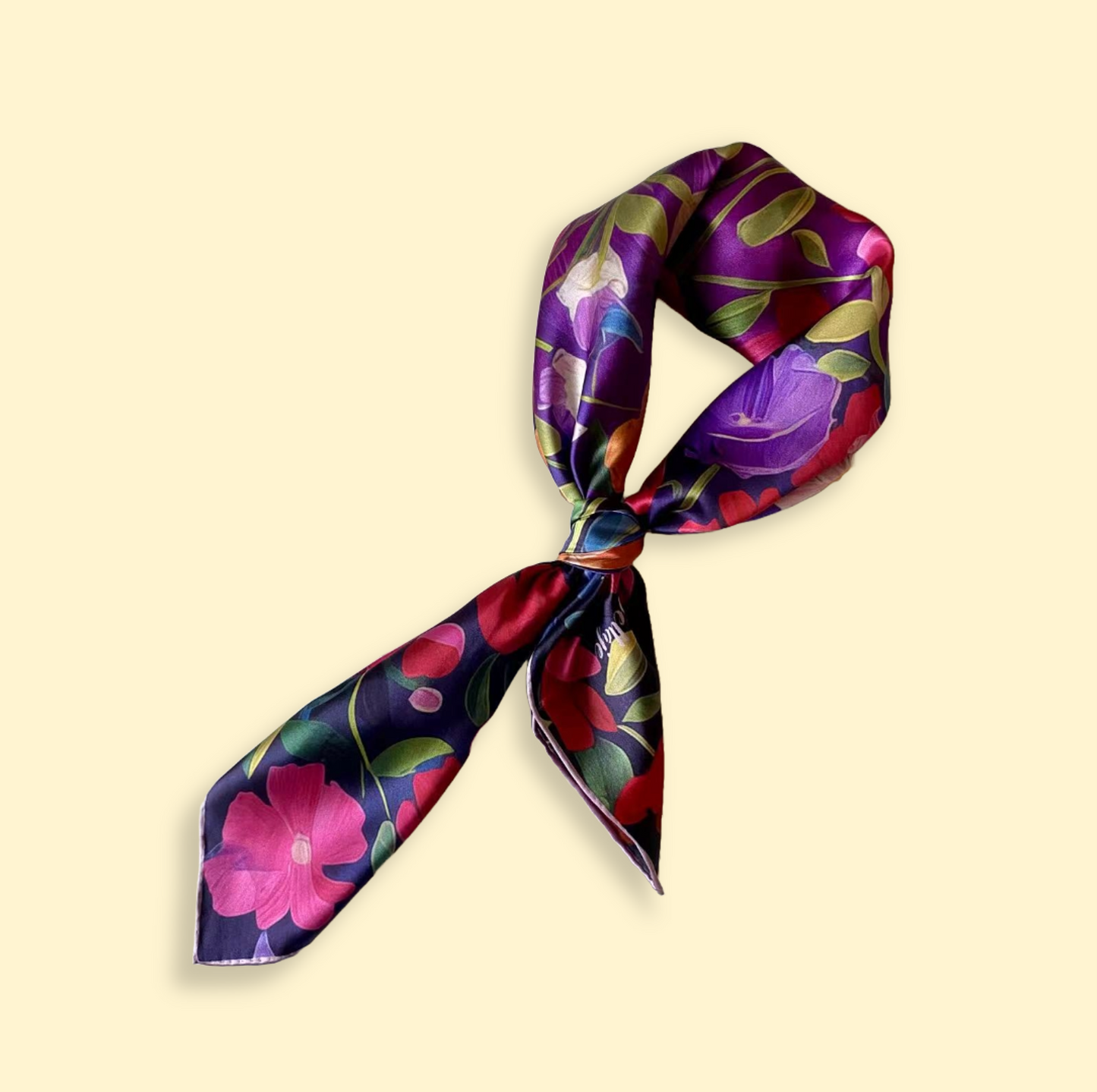 27" Square Scarf - Floral Dream