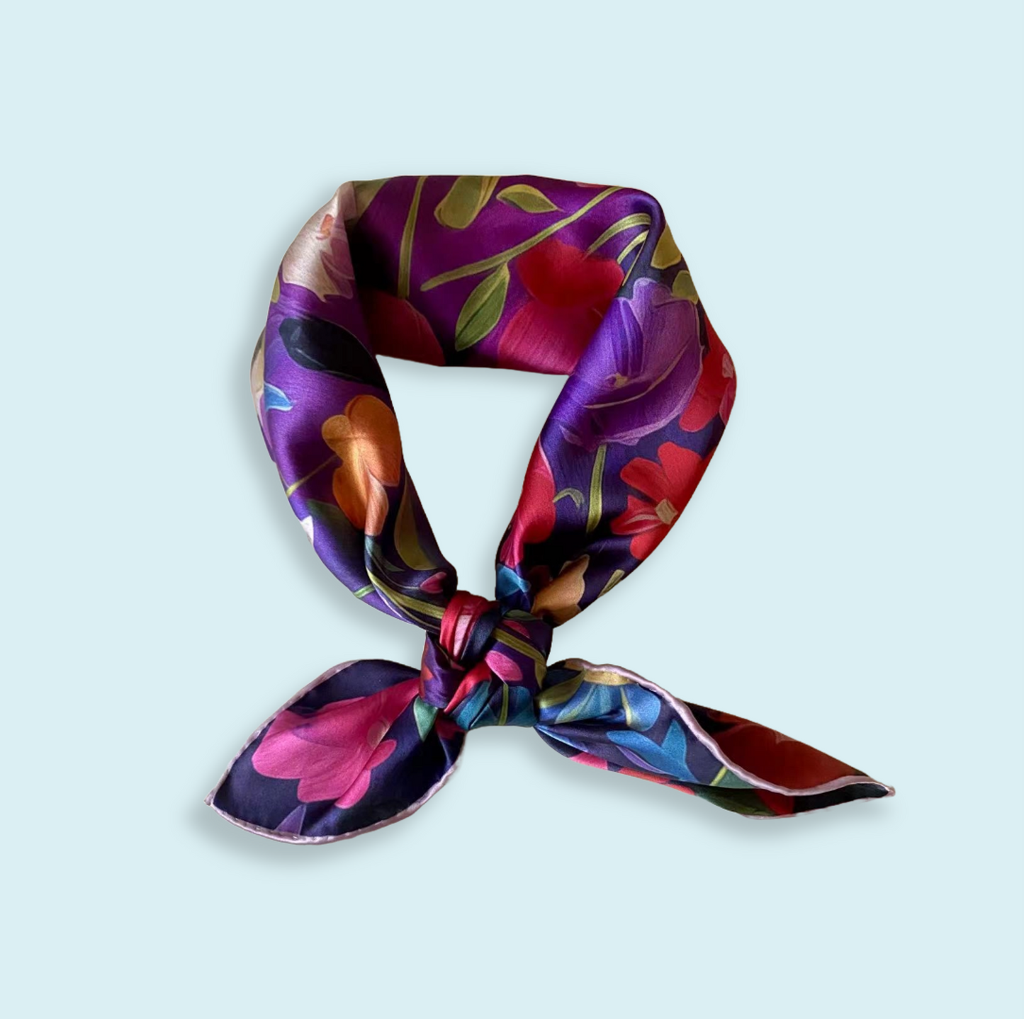 27" Square Scarf - Floral Dream