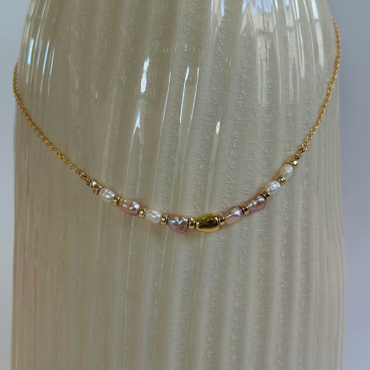 Romance - Pearl 14K Gold-Filled Necklace