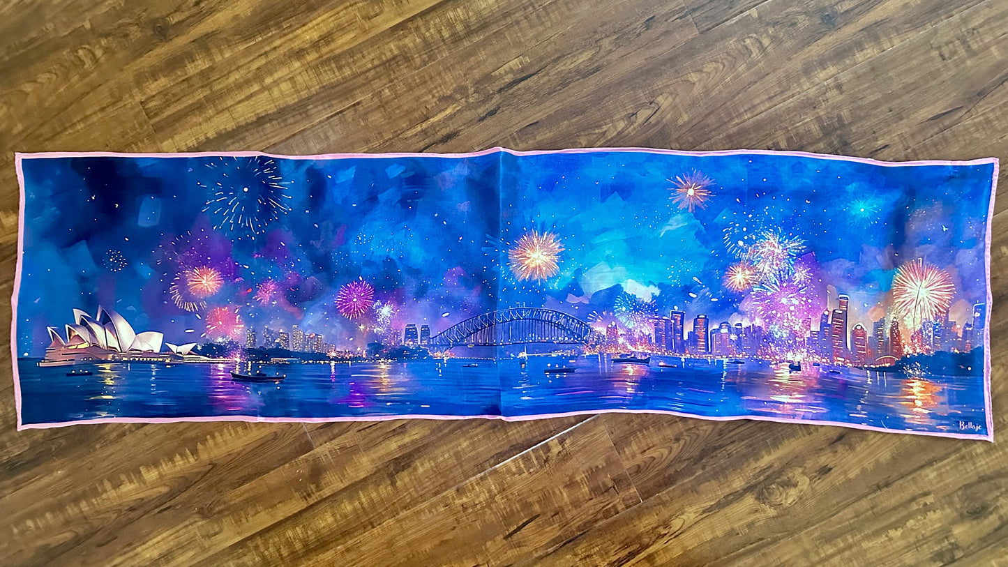 Long Scarf - Sydney Firework