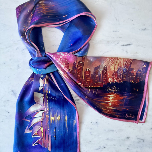 Long Scarf - Sydney Firework