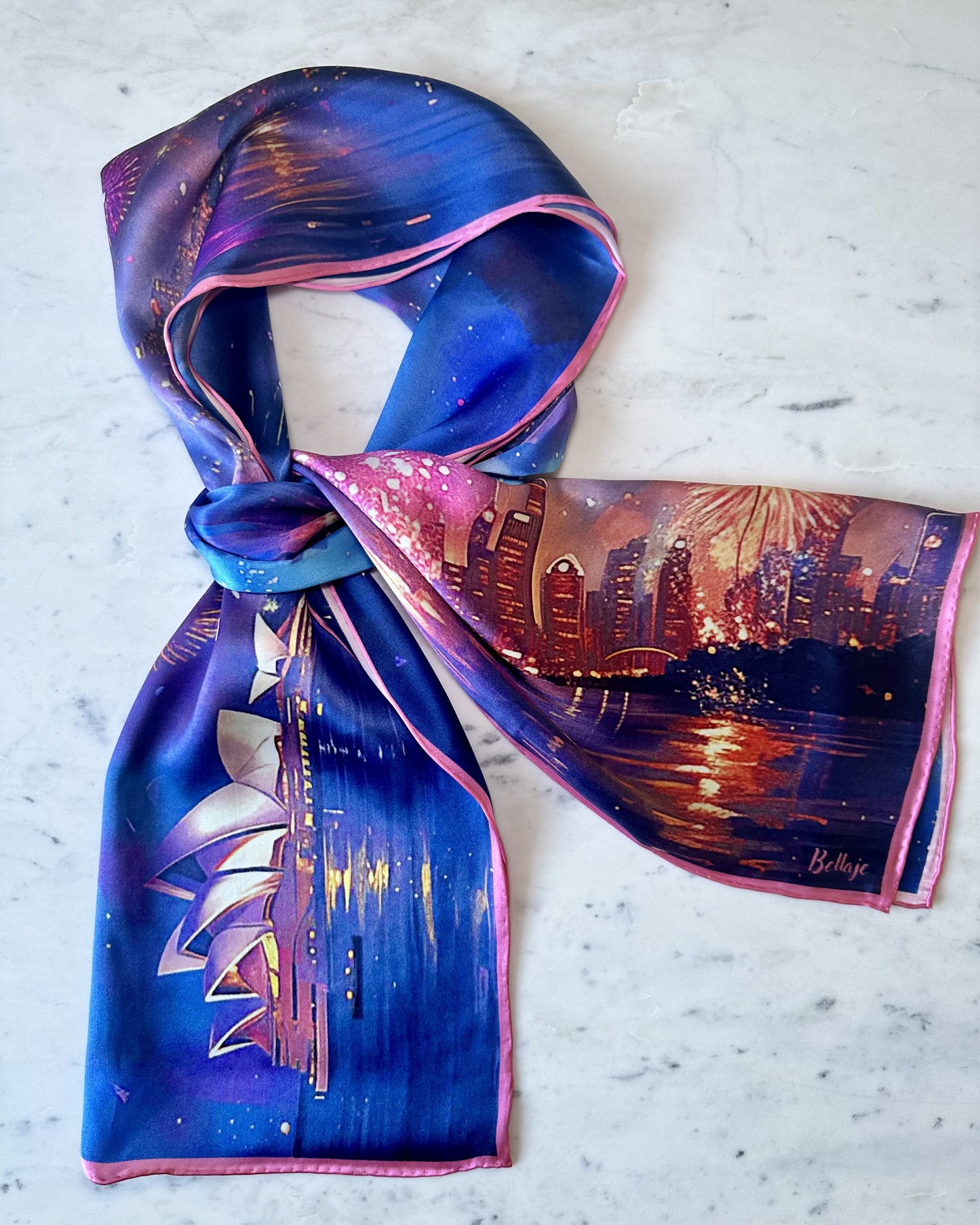 Long Scarf - Sydney Firework