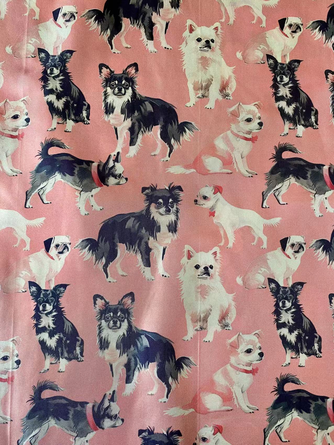 27" Square Scarf - Chihuahua